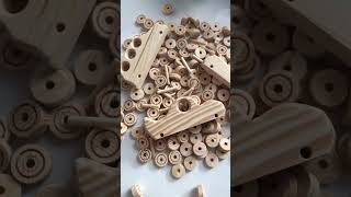 wooden toy car and wheel #diy #wood #cats #woodentoy #painting