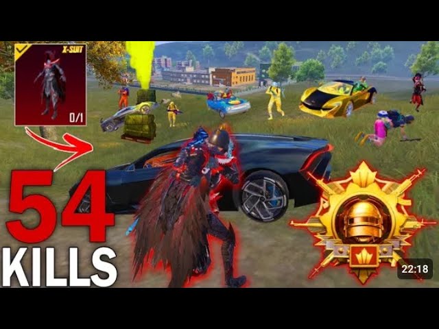 Wow FASTEST RUSH GAMEPLAY With Blood Raven X-SUIT Pubg mobile class=