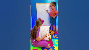 Turn Number Into A Dog Easy Drawing Trick Kids Art 