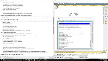 CCNA1 6.4.1.2 Packet Tracer