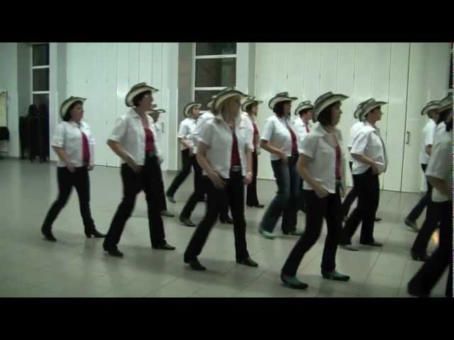 SKINNY GENES - line dance - NEW SPIRIT Of Country Dance - YouTube