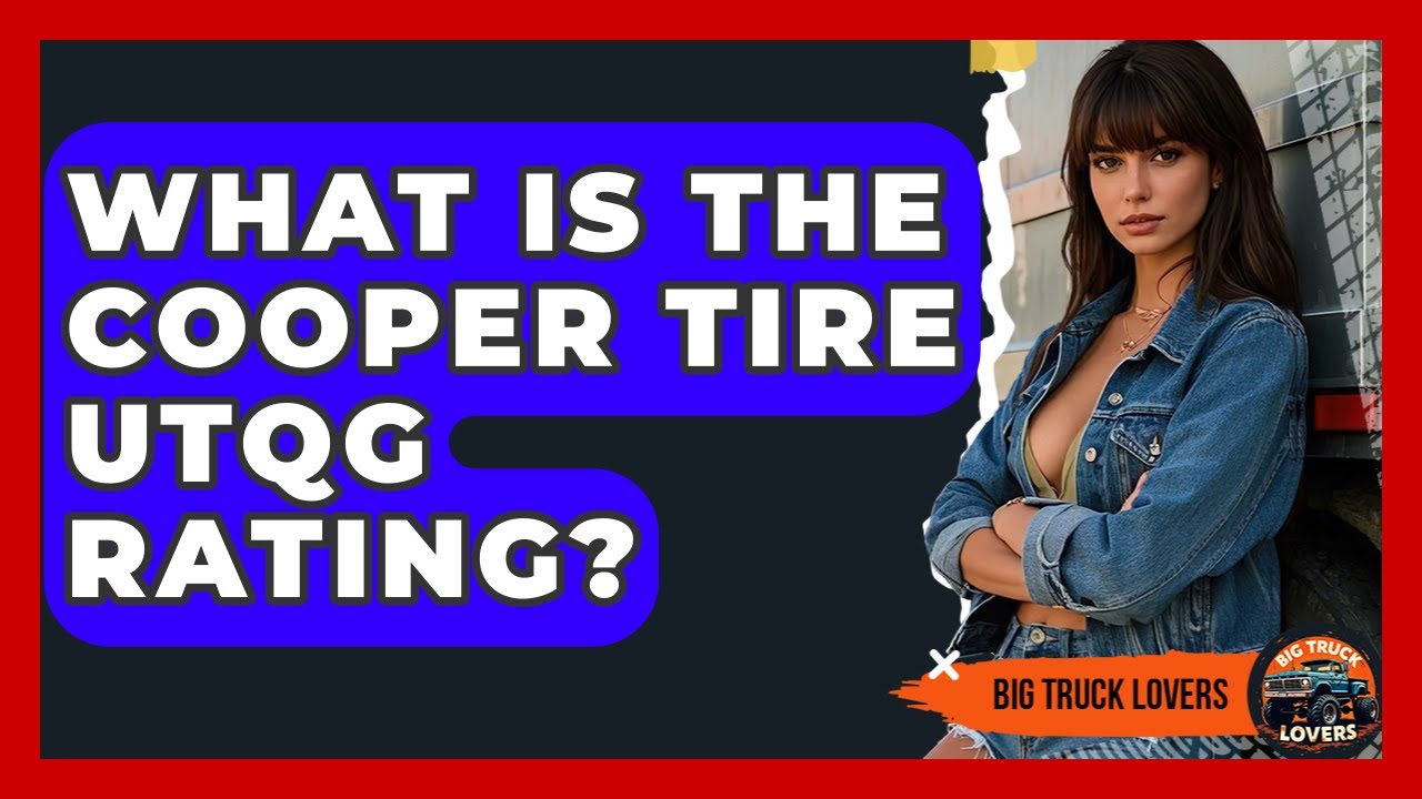 What Is The Cooper Tire UTQG Rating? - Big Truck Lovers
