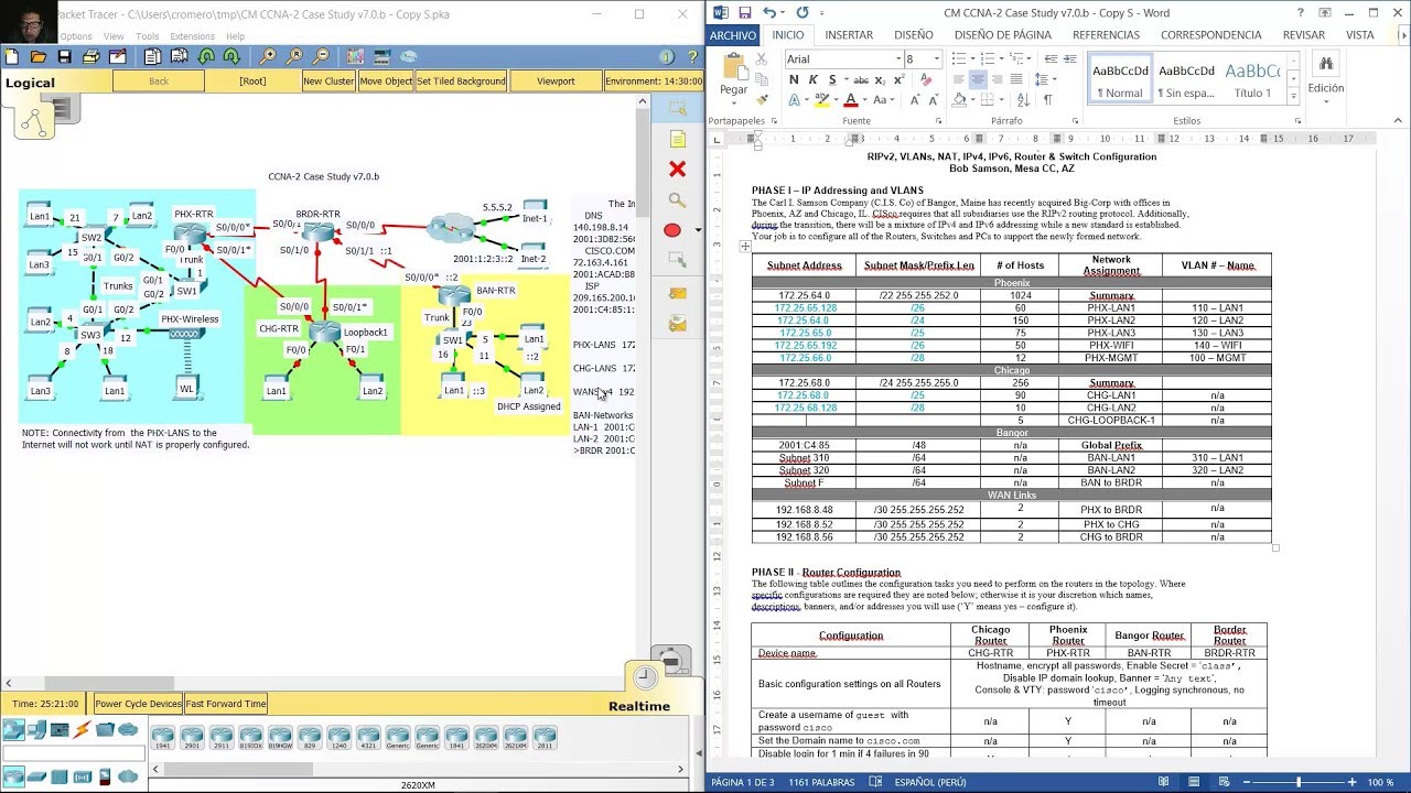 ccna 2 case study