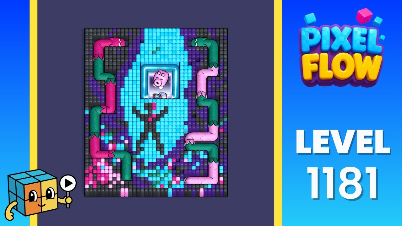 Pixel Flow Level 1181 Walkthrough Solution - YouTube