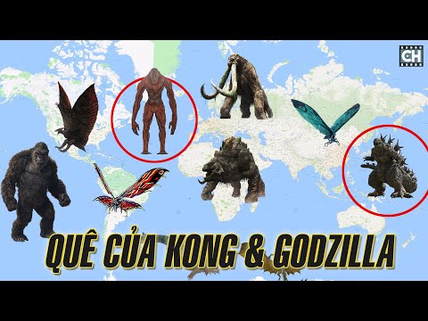 Truy tìm các THÁNH ĐỊA của Quái Vật trong Monsterverse | Kong ở Việt Nam, Godzilla ở Nhật?