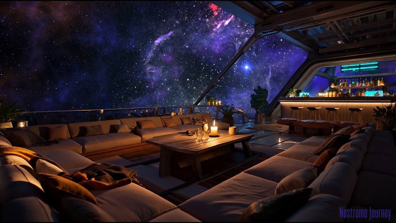 Alone in Deep Space ❄️ | 10 Hours Deep Space Ambient for Sleep, Meditation & Total Calm & Focus | 4K