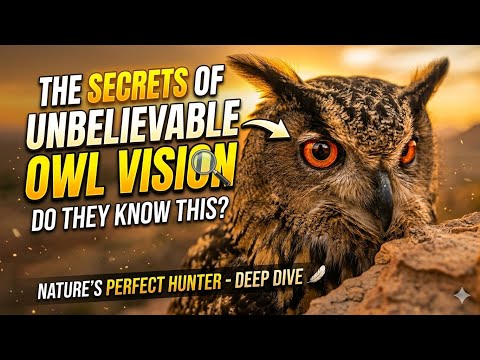 Fall Asleep 😴 Relaxing music nd calming voice || 100 facts of “owl”