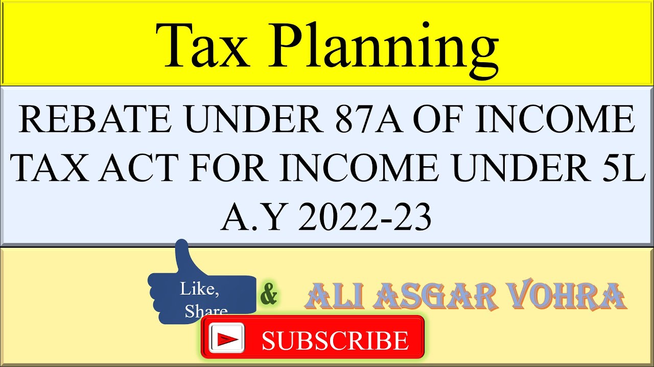 rebate-under-87a-of-income-tax-rebate-under-87a-of-income-tax-act-for