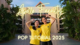 APOLLO FACULTY POP Dance Tutorial 2025