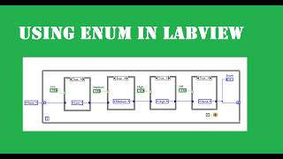 Using Enum and Type Def in LabVIEW