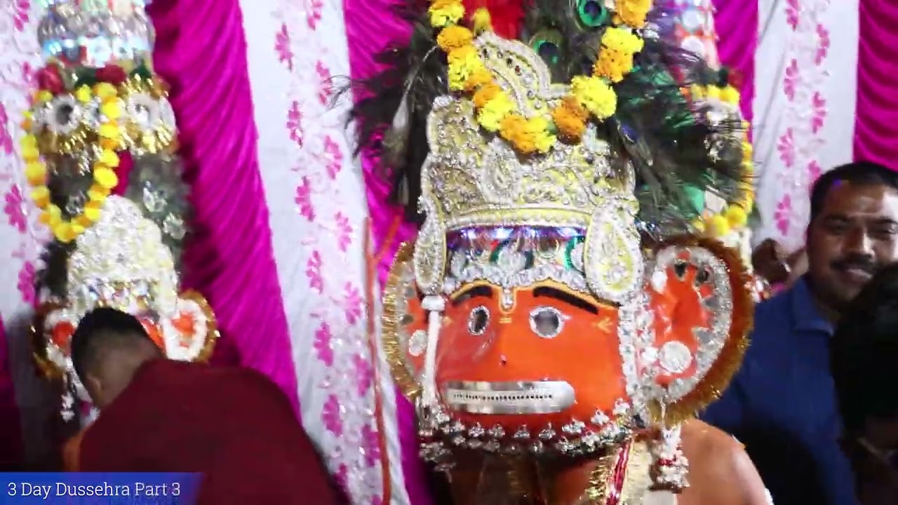 75th Shobhayatra 3rd day part 3 Shri Mahavir dal Bhadarpur gate Hoshiarpur Punjab Dussehra 2024