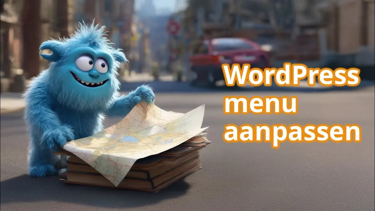 Het menu aanpassen van je WordPress website oftewel een  tabje  toevoegen aan de navigatiebalk