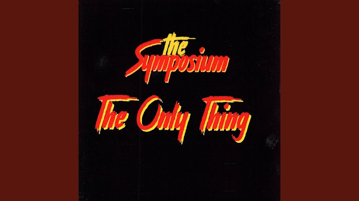 the only thing