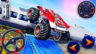 Impossible Monster Truck Racing 3D _ Mega Ramp Extreme Truck Stunt 3D _ Android Gameplay screenshot 5