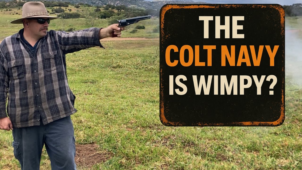 Револьверы 36 калибра. Недостаточно мощные или недооценённые?