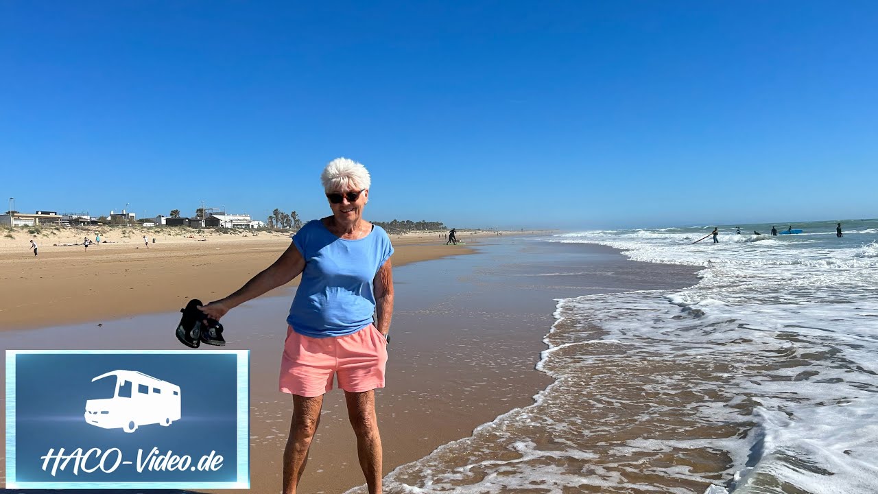 Conil - Andalusien - Spanien am Atlantik - großer Stellplatz - auch für Wohnwagen - toller Strand!