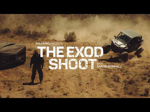 Aaron Brimhall locked-in on a live photoshoot set