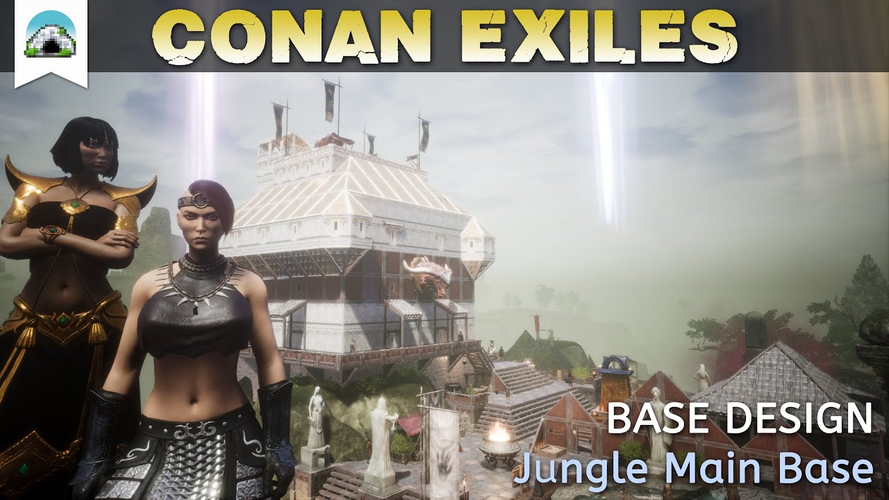 Jungle Clan Estate (No Mods) - Building Showcase | Conan Exiles