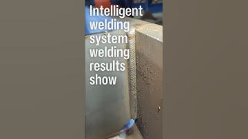 Smart Welding System Demonstration and Results Showcase#welding #industrialrobots #machine #shorts