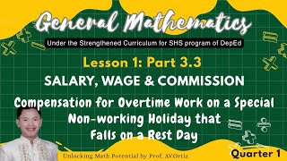 Grade 11: General Mathematics | Lesson 1: Part 3.3 @ProfAV.O