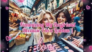 💄🌈 Feminizing My Boyfriend Because I'm a Lesbian | A Journey of Love and Identity 🌟 screenshot 2