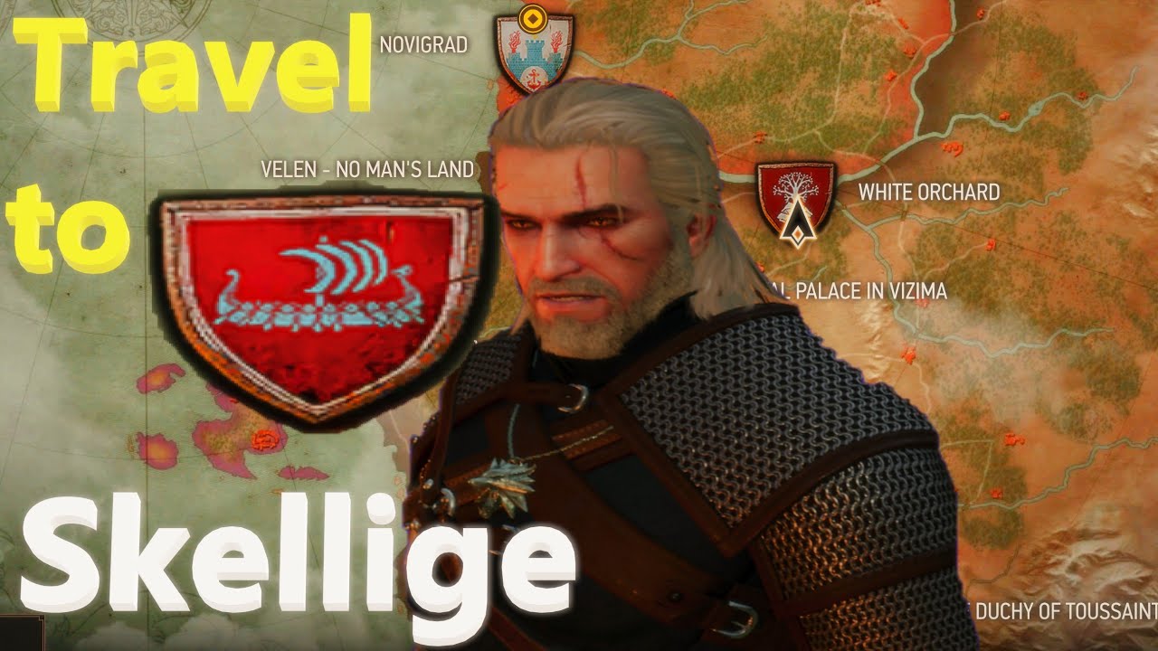 Jak Wrocic Ze Skellige Do Novigradu witcher 3 how to get to skellige - YouTube