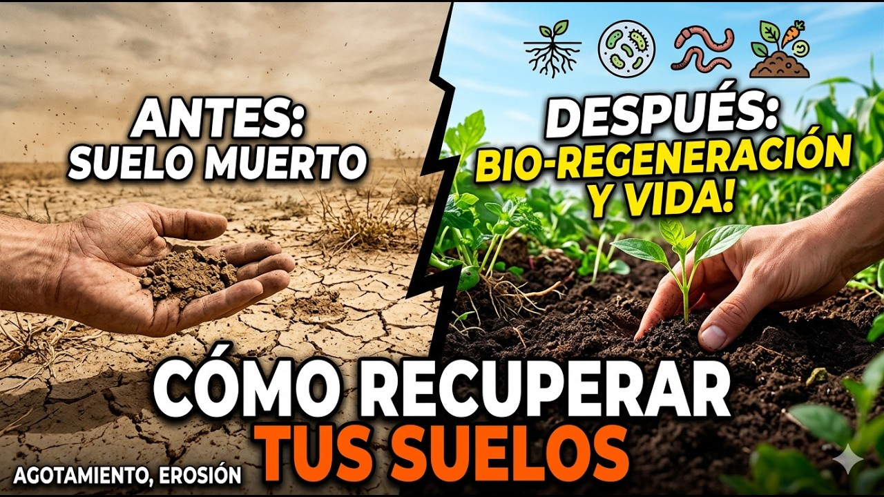 Recuperación y Bio regeneración de Suelos, Gabriel Rodríguez Miranda Costa Rica productor de Zarcero