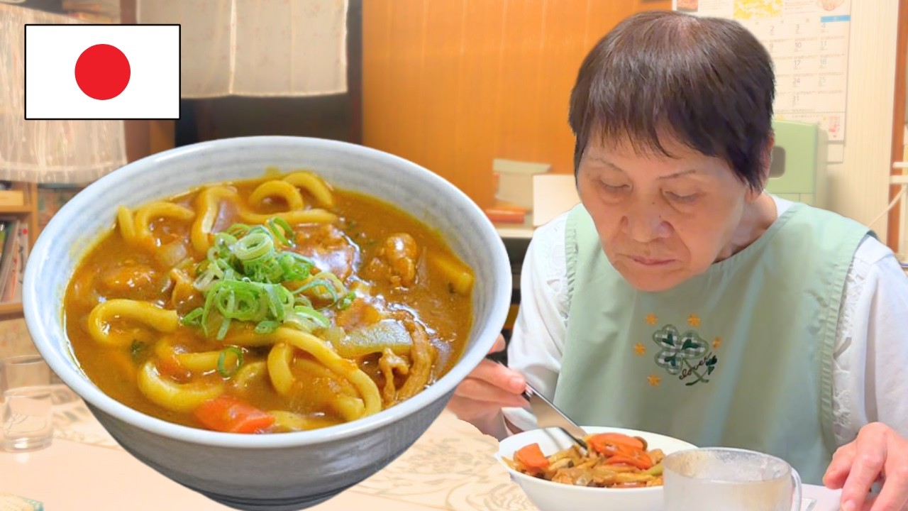 Making Curry Udon with My 83-Year-Old Japanese Grandma