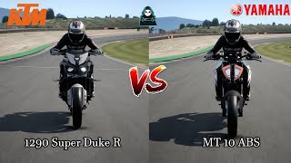 KTM 1290 Super Duke R 2019 Vs Yamaha MT 