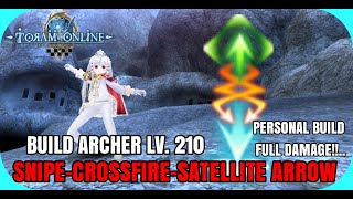 Toram Online | Archer Build | Satellite Arrow | Lv.210 cap (Personal Simple Build)