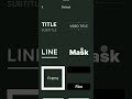 Text zoom effict in VN video editor