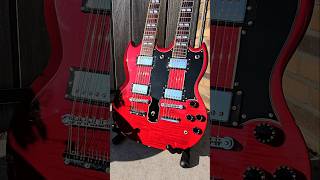1996 Epiphone SG Double Neck (before-and after)