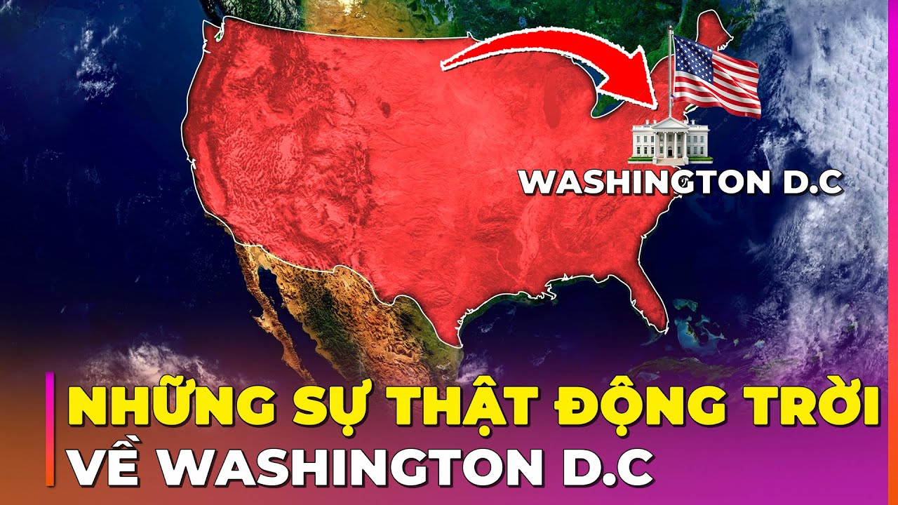 35 SỰ THẬT ĐỘNG TRỜI VỀ THỦ ĐÔ NƯỚC MỸ: BÍ MẬT NHÀ TRẮNG, VALI TẬN THẾ. | Ghiền Địa Lý