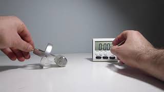 Gyroscope Rising Experiment: 123.96 g or 82.26 % Weight & Tape Friction Added (SEE DESCRIPTION) (1)