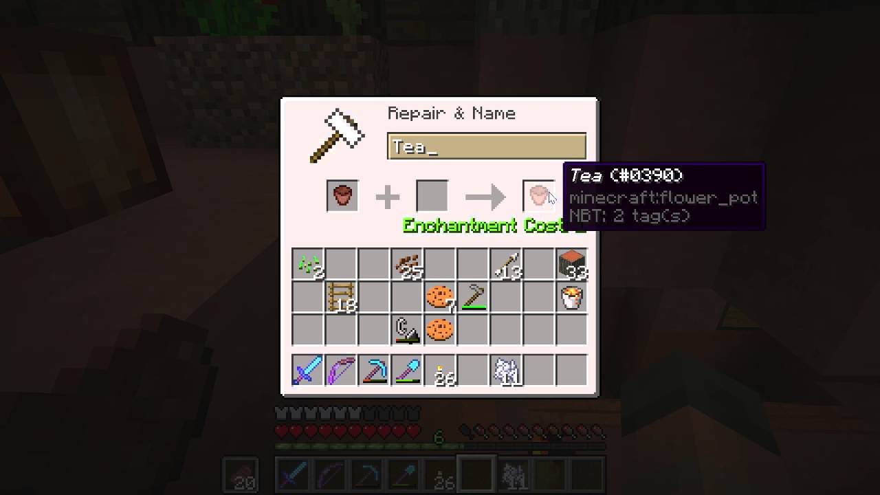 HOW TO MAKE TEA AND BISCUITS IN MINECRAFT YouTube