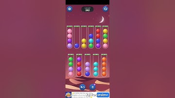 Game:Ball Sort iq Puzzle Level 242 Solution 🔥