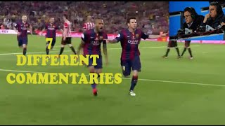 Messi wonder goal vs bilbao 2015 ● 7 different commentaries hd
versions of the fantastic against athletic bilabao. vote your
favouri...