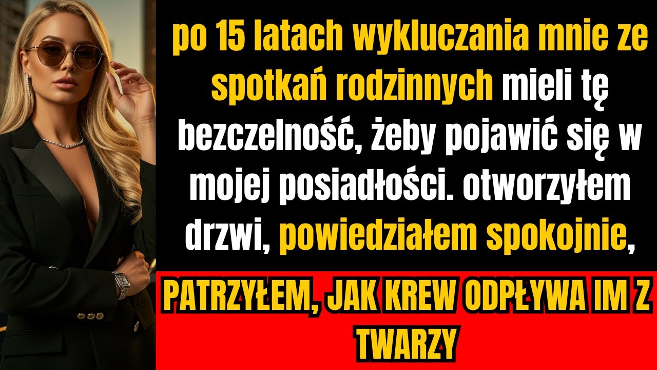 Moja rodzina odrzucała mnie przez 15 lat — po ich upadku błagali we łzach pod bramą mojej rezydencji