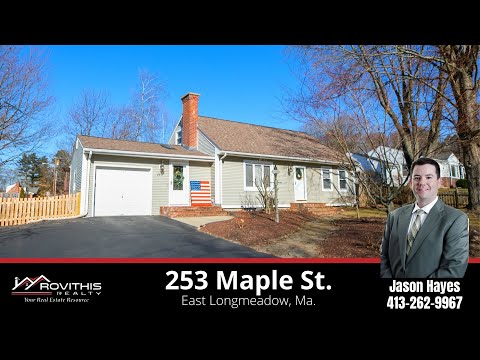 253 Maple St., East Longmeadow, MA home video tour