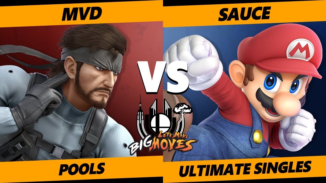 LMBM SSBU - TG | MVD (Snake) Vs. NVR | Sauce (Mario) SSBU Singles Pools
