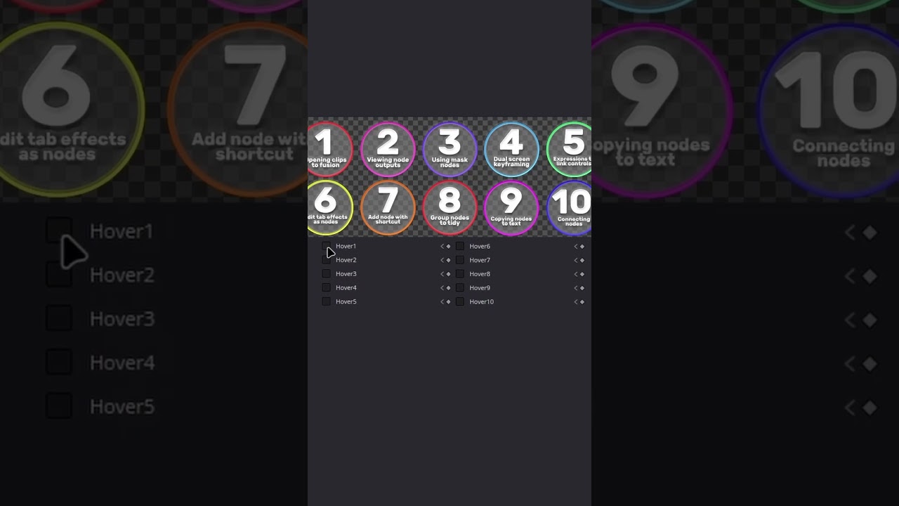 Custom Controls in DaVinci Resolve's Fusion video Prt3. #davinciresolve #davinciresolvetutorial