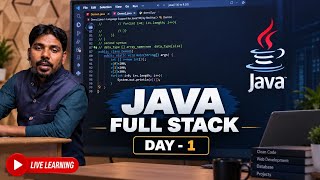 Java Full Stack | Day 1| #java #javaprogramming #javatutorial 