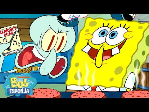 Bob Esponja y Calamardo: Los Compañeros de Trabajo MÁS DIVERTIDOS 🤣 | 45 Minutos | Español