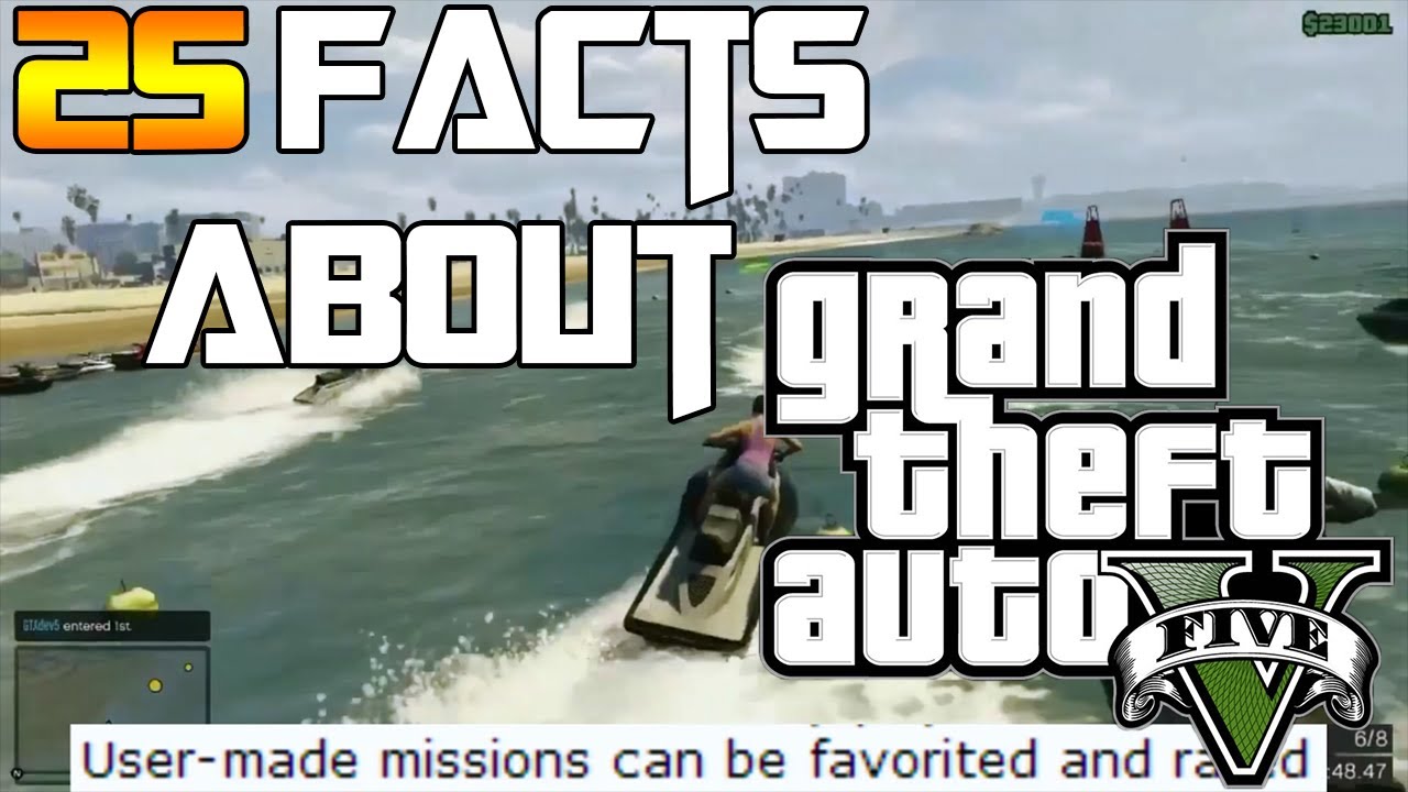 25 FACTS about GTA 5 you didn't know! YouTube
