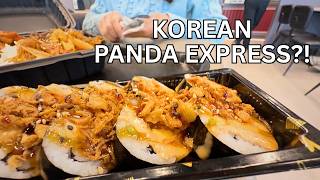 Korean Cuisine Panda Express? New Restaurant In Utah Surprised Me K-Cook Station Korean Express