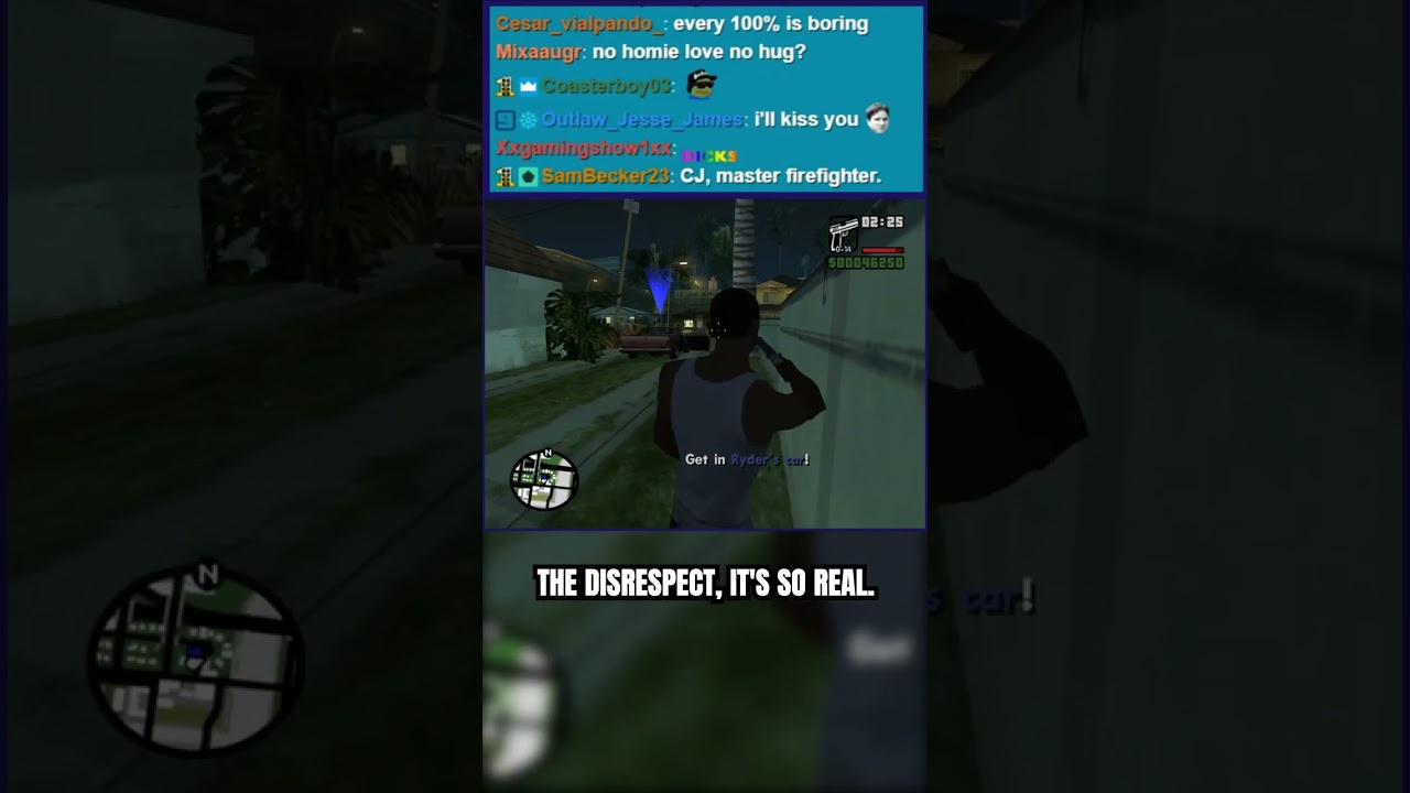 Ryder Rude to CJ - GTA San Andreas Cutscene% #GTA #SanAndreas #GrandTheftAuto