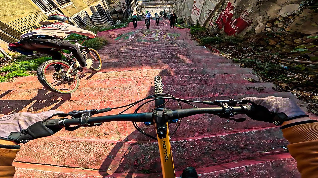 Istanbul Urban Downhill ⚡ Non-Stop Riding