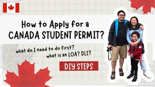 How to Apply for a Canada Student Permit DIY Process | Filipino International Student in Canada