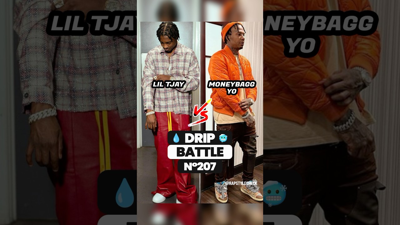 LIL TJAY OR MONEYBAGG YO? 🥶 DRIP BATTLE 💧 