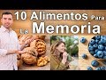 Comidas Para La Memoria Y Función Cerebral - 10 Mejores Alimentos Para El Cerebro Y La Memoria
